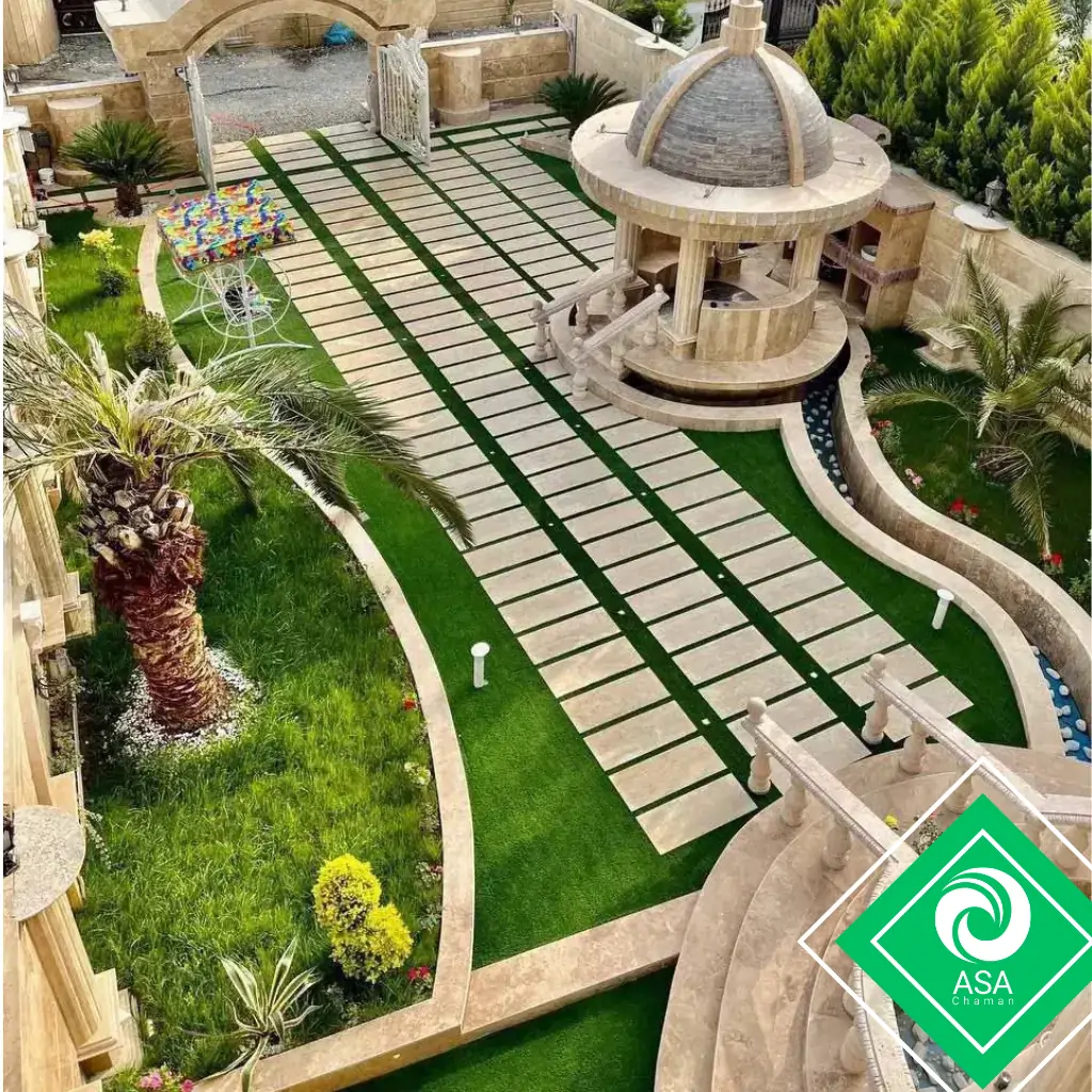 چمن مصنوعی باغ ویلا
