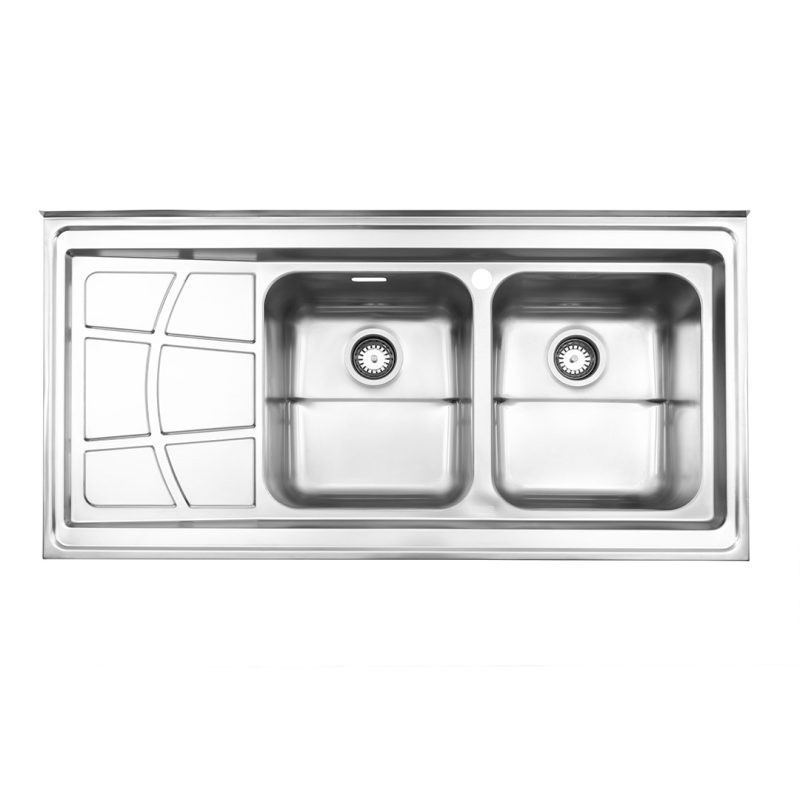 سینک ظرفشویی استیل البرز مدل 762 روکار فروشگاه اینترنتی نیاورون