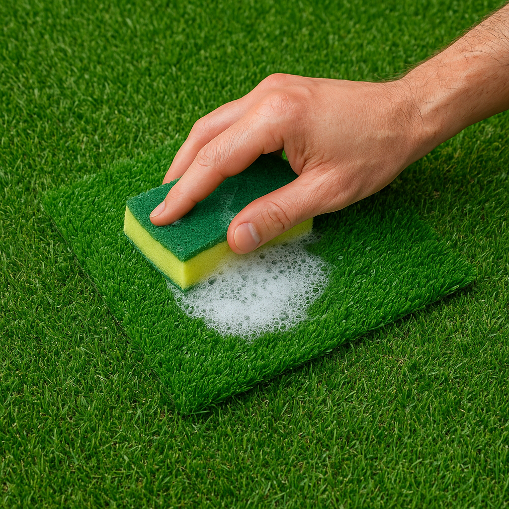 شستشو چمن مصنوعی